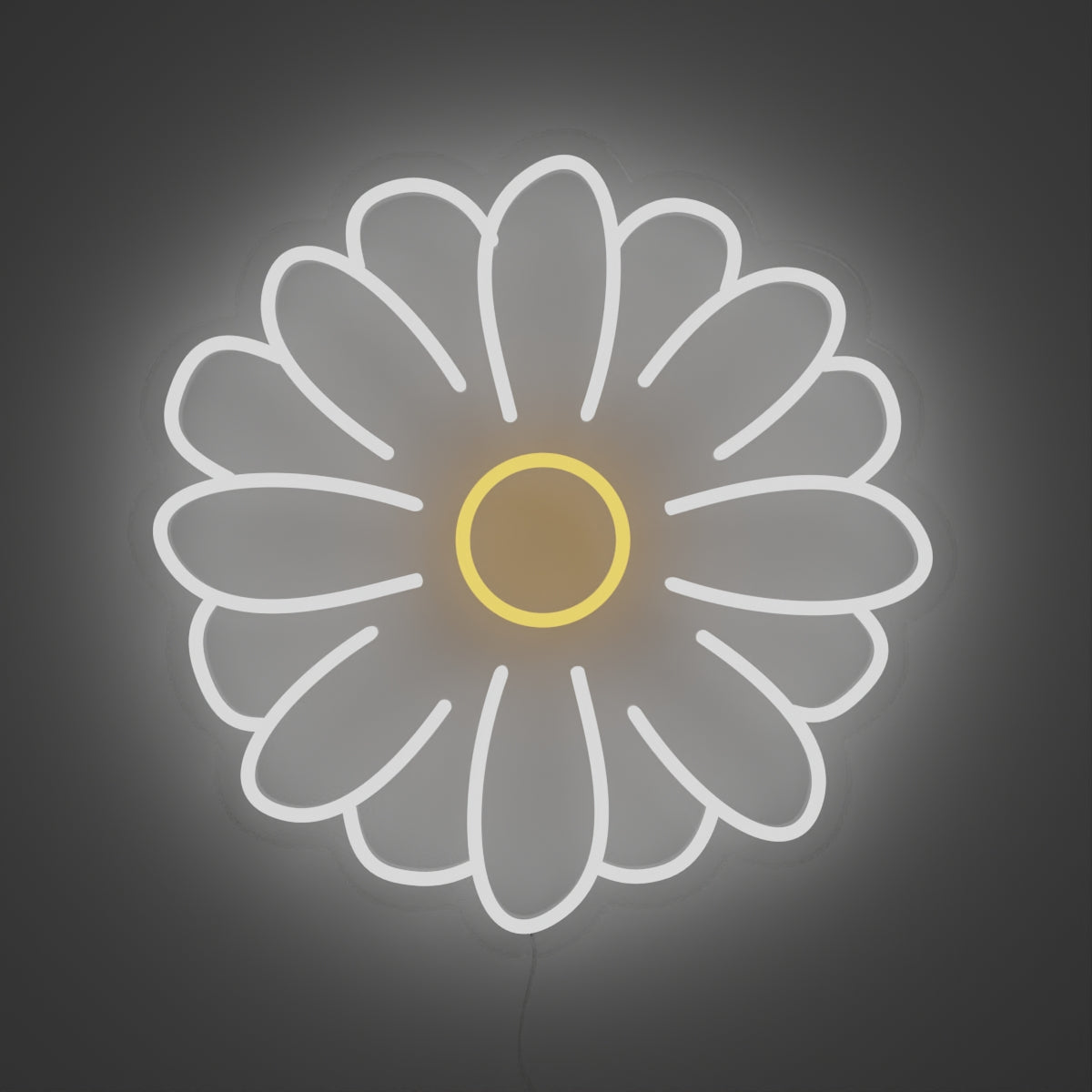 Tripping Daisy, Zeichen aus Neon-LEDs